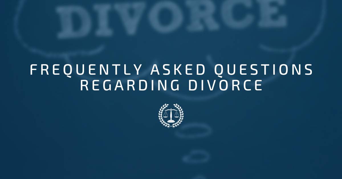 Frequently Asked Questions Regarding Divorce