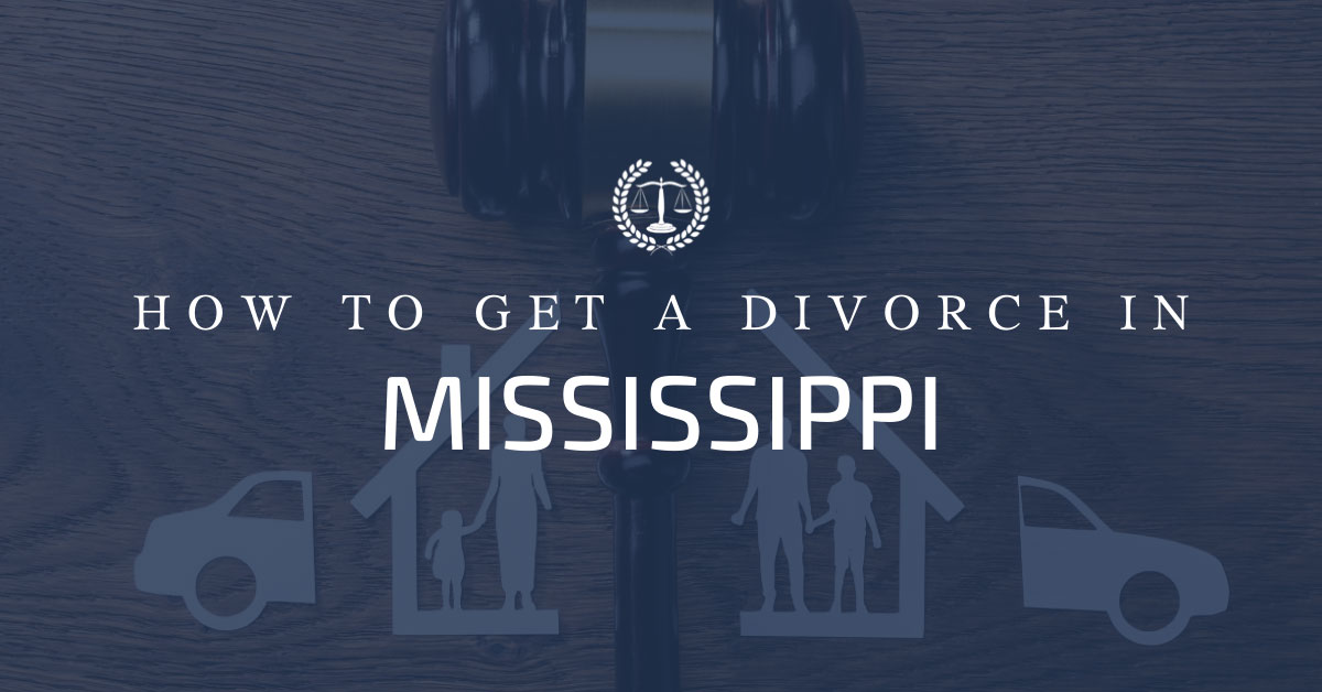 How to get a divorce in the state of Mississippi